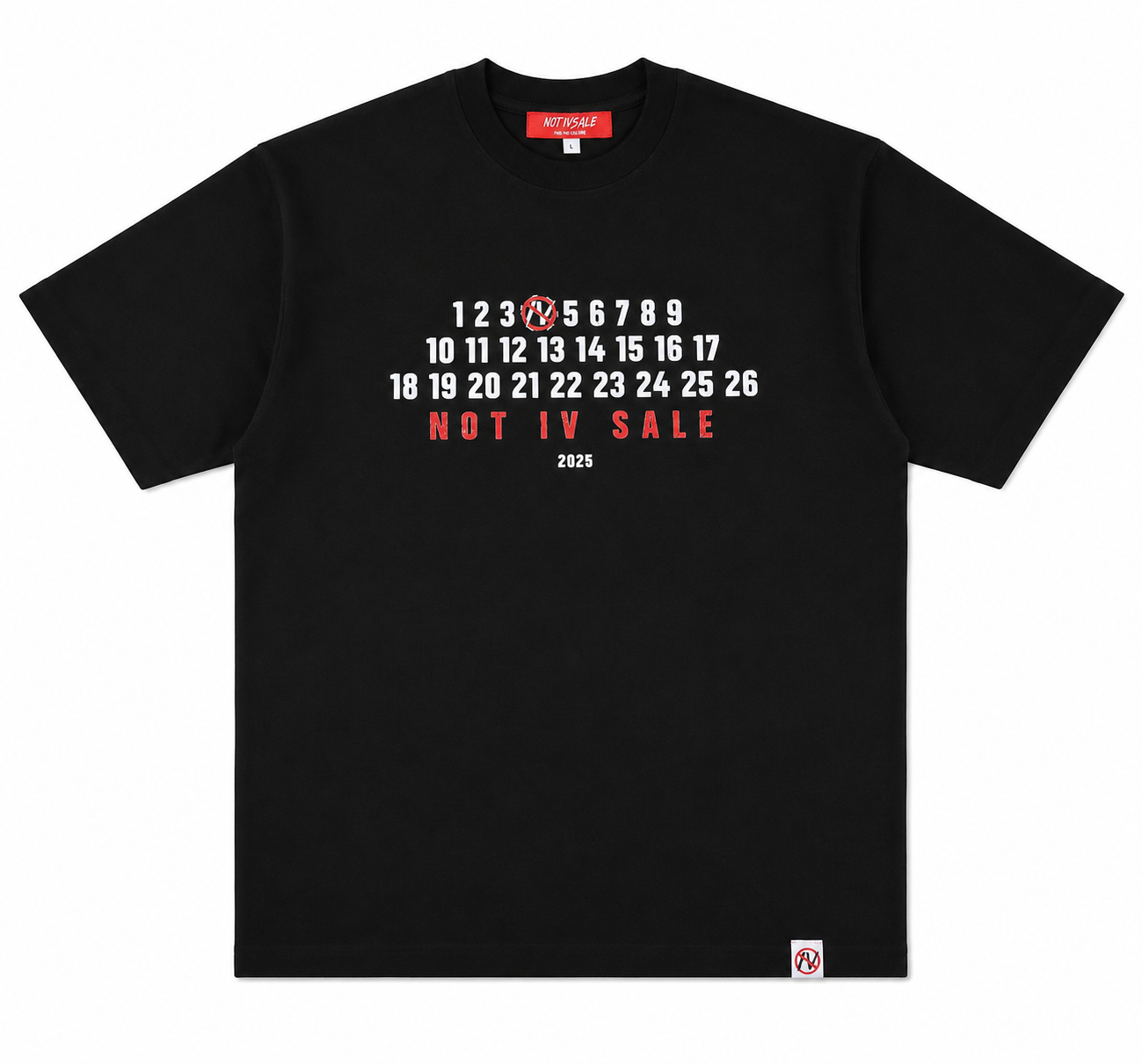 Numbers t shirt